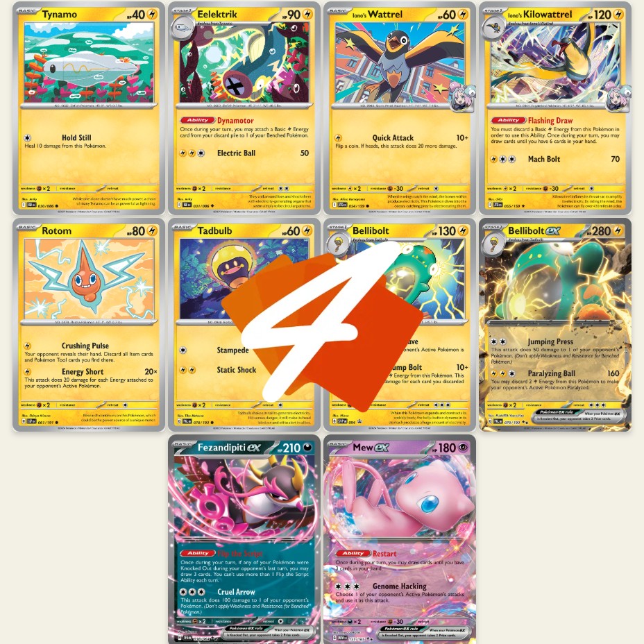 No Escape! Bellibolt ex Paralysis Lock is BRUTAL!